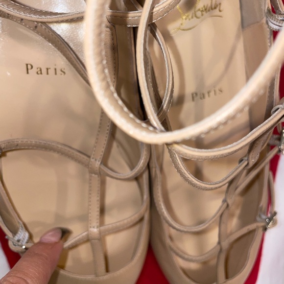 Toerless muse flat Christian Louboutin - Picture 4 of 9